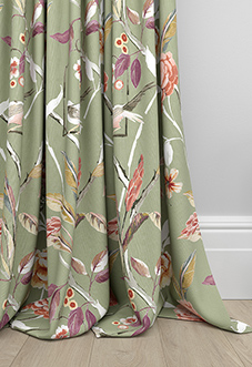 Abigail, Sage - Made to Measure Curtains